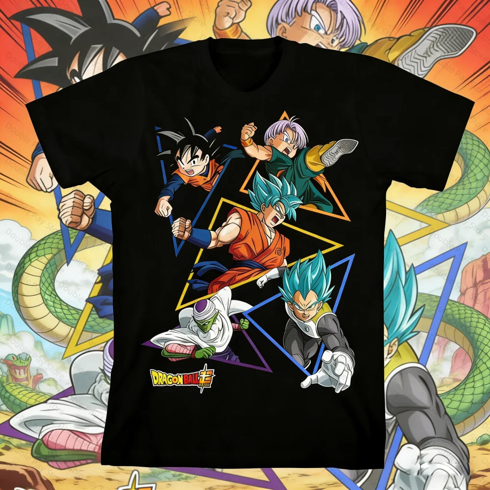 

Dragon Ball 2026 Summer Son Goku 3D Printed Casual Sports Fitness Men's T-shirt Vintage Harajuku Neutral kids T-shirt Women Tops