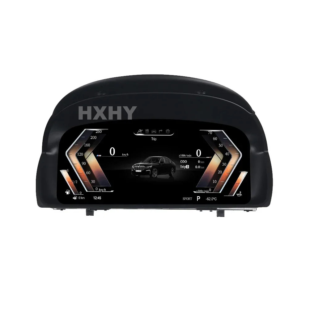 HXHY Latest Original Car Digital Cluster Instrument Speedometer For BMW X1 E84 2009-2015 Linux LCD Dashboard