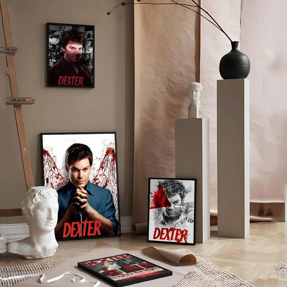 D-Dexter مايكل C.Hall الفيلم التلفزيوني الكلاسيكي ملصقات لاصقة غرفة خمر مقهى ديكور الشمال ديكور المنزل