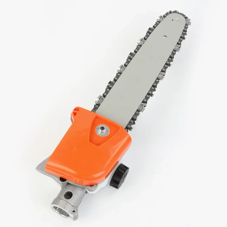 

High-Quality High-Branch Chainsaw Lawn Mower Conversion Head Accessories Saw Head Assembly Guide Plate ChainHigh-Branch Saw Head