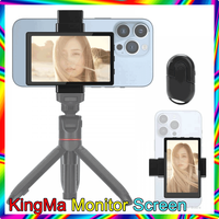 KingMa PH01 Monitor Screen Smartphone Vlog Selfie Monitor Screen for using phone rear camera for Phone Selfie Vlog Live Stream