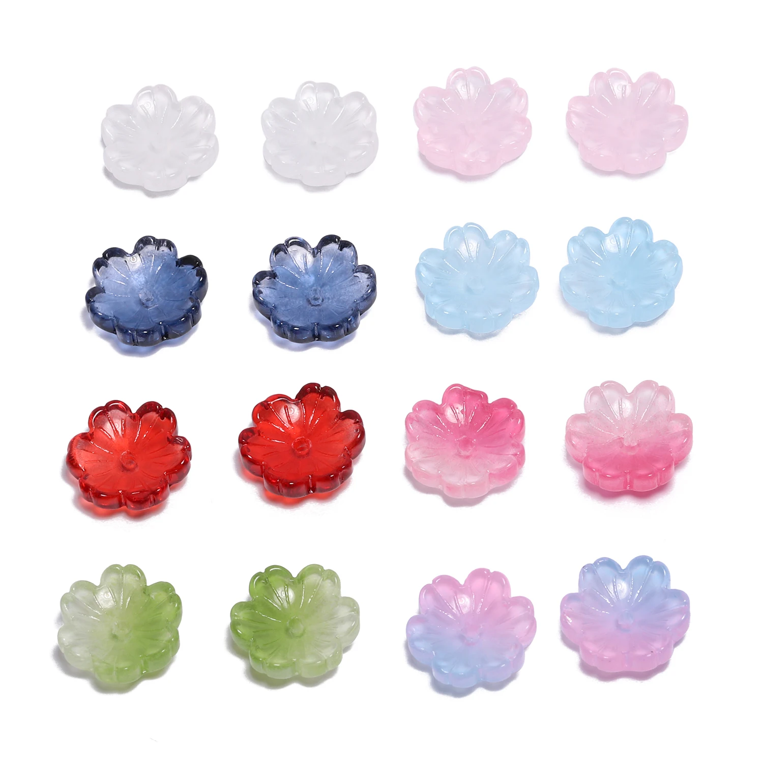 18x15.5mm 20pcs Multicolor Cute Bowknot Lampwork Czech Glass Beads for Needlework Jewelry Making Handmade DIY Bracelet Accessory