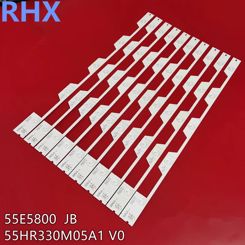 

LED Backlight strip For Thomson 55' TV TMT_55E5800_10X6_3030C_6S1P_W44 YHF-4C-LB5506-YH1 55FA3203 55FA3213 D55A561U B55A858U