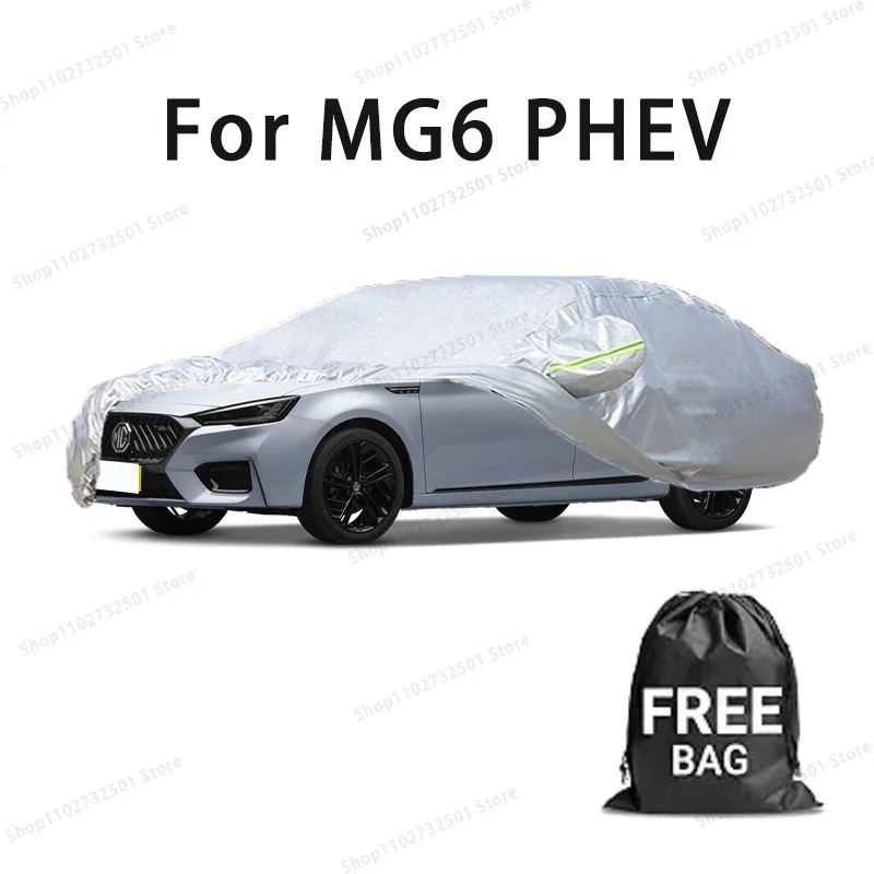 Capa de carro para mg6 phev capa completa à prova d'água capa de proteção solar resistente a arranhões acessórios para carros