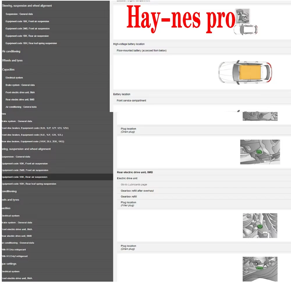 2027 Online Account for AllData US EU Newest Whole Data Software for Car Data Repair Data Hay-nes PRO Compatible with Mobil/PC