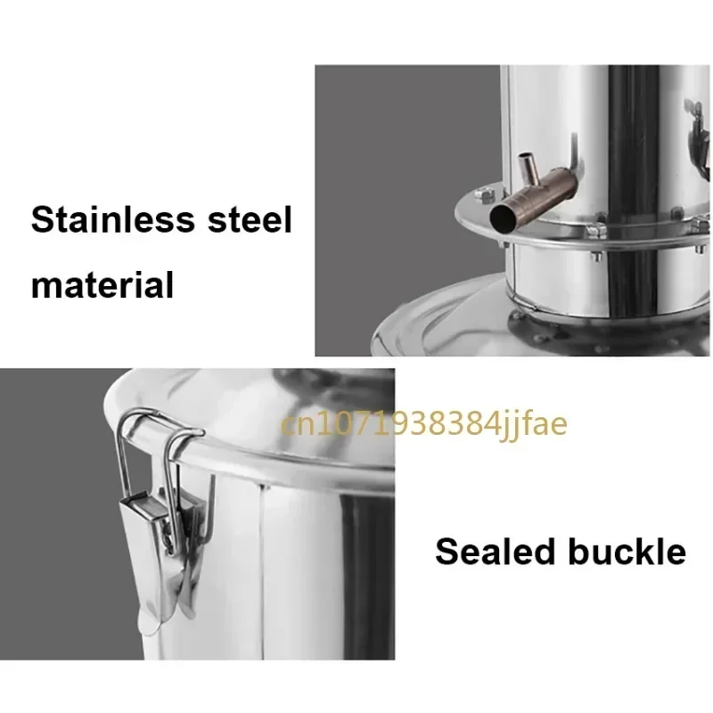

3L/5L Lab Pure Water Distiller Electric Stainless Moonshine Small Distiller Laboratory Chemistry Distilled Water Machine 220V