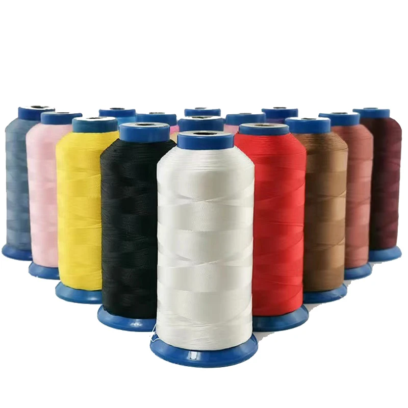 210D 150D Color Polyester High Strength Sewing Thread 300D/3 Luggage Leather Car Seat Belt Sewing Supplies Beaded Binding Thread