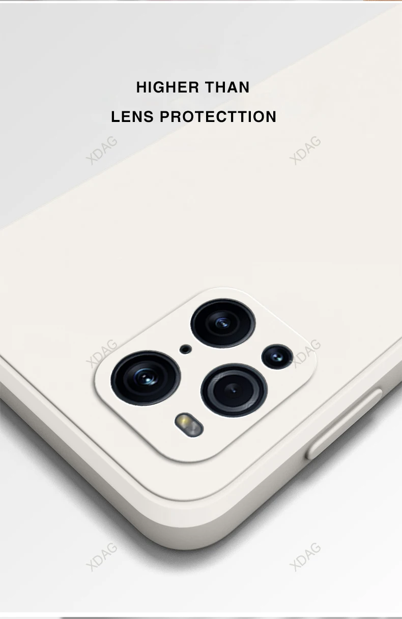 BRAND SET Cover In Vetro Temperato Con Disegno Marmo Per Oppo Find X3 Pro / Find X3, Custodia Ibrida TPU Antiurto - Rosso - 2