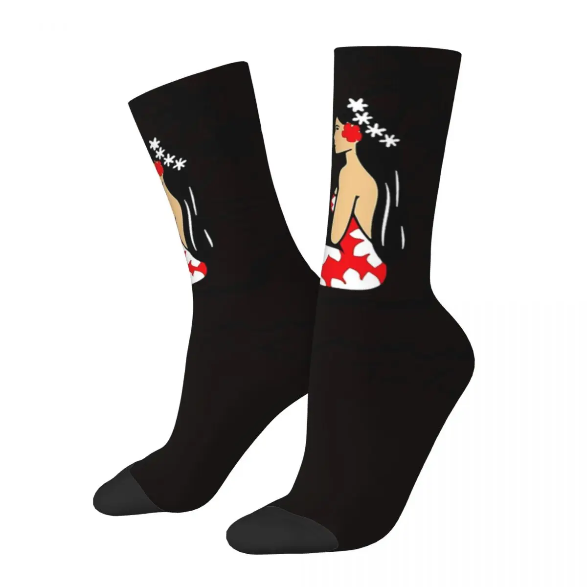 Logo Nuova Hinano Unisex Winter Socks Running Happy Socks street style Crazy Sock