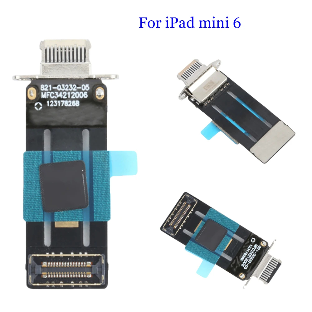 

Replacement USB Charger Connector Port Plug Flex Cable for IPad Mini 6 -6th Gen 2021 A2567 A2568 A2569 Repair Parts For Ipad Kit