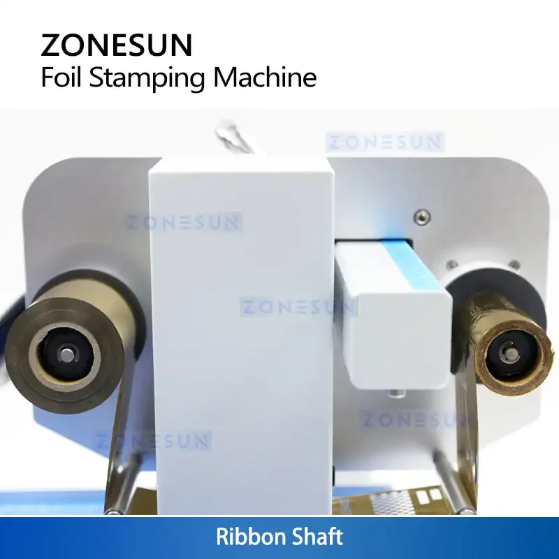ZONESUN ZS-8025 Automatic Digital Hot Foil Stamping Machine Windows OS 20-50mm/s Plateless Heat Press Leather Card Crafts Printe - view 2