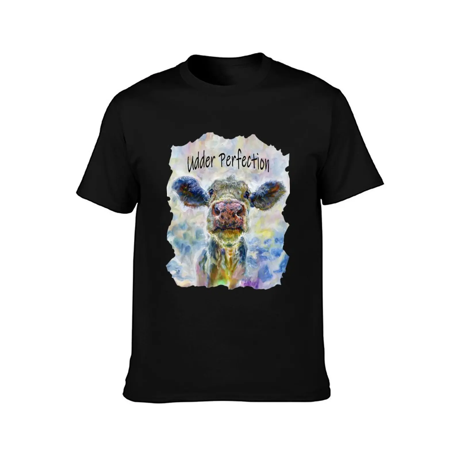 Udder Perfection T-Shirt Casual Light Summer Short Sleeve Top T-Shirt