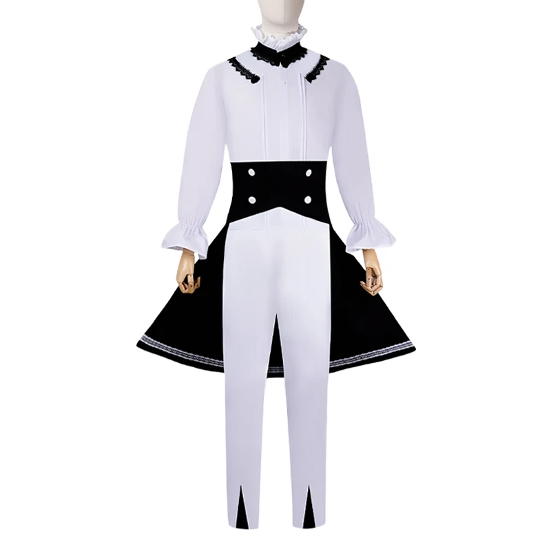 Game Kai To Cosplay Costumes Shirt Pants Cloak Cummerbund Kai To Suit Blue Wig Role Outfit Gown Halloween Carnival Cos Adult Men - view 3