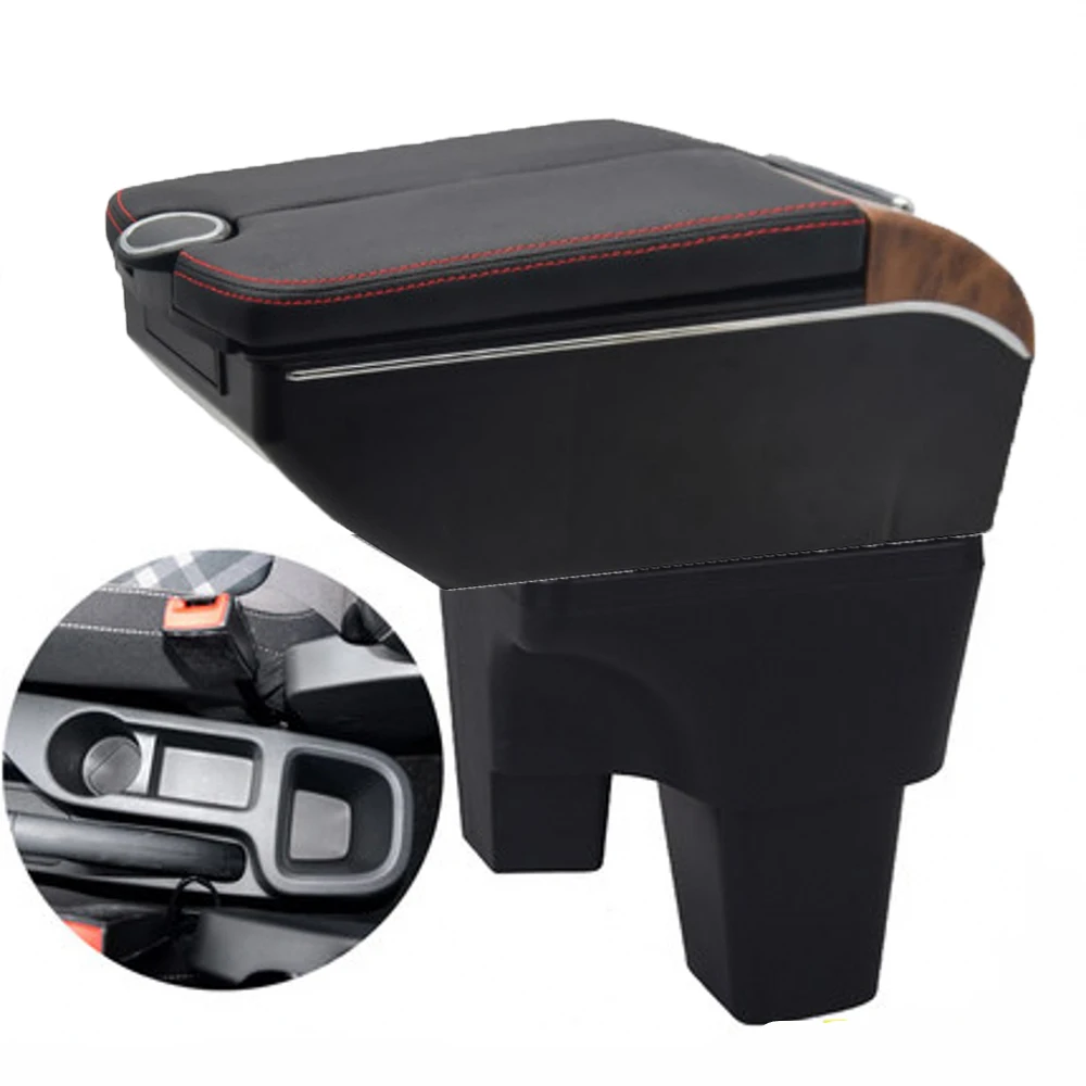 For Morris Garages MG3 mg 3 Center Console Armrest Box Storage Elbow Rest Arm with Phone Charging USB Interface Cup Holder