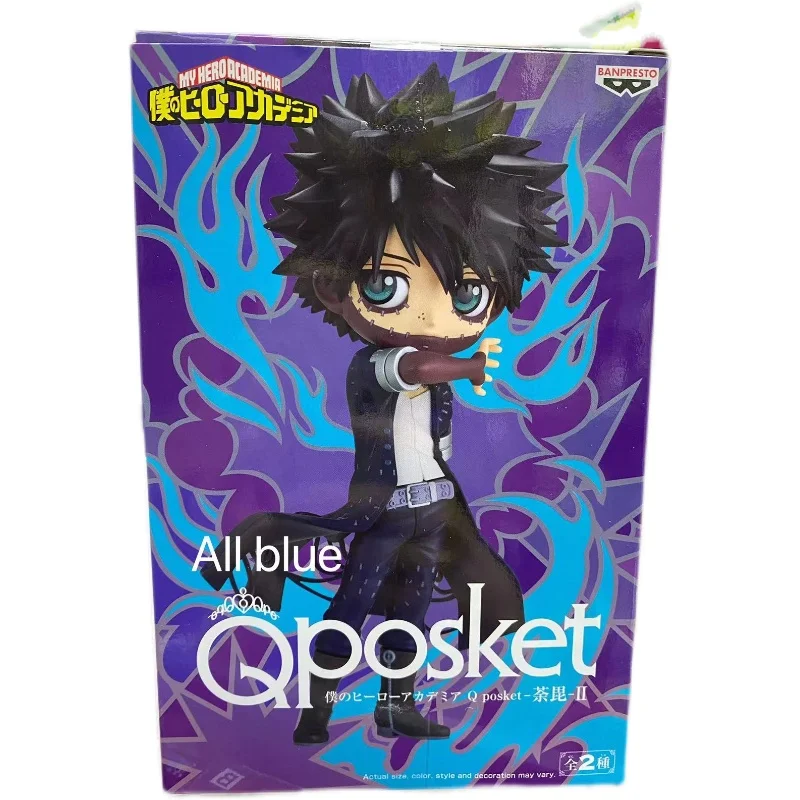 Banpresto Q Posket Anime My Hero Academia Dabi Figura de Ação, Modelo Kawaii, Decoração Colecionável, Original e Genuíno em estoque