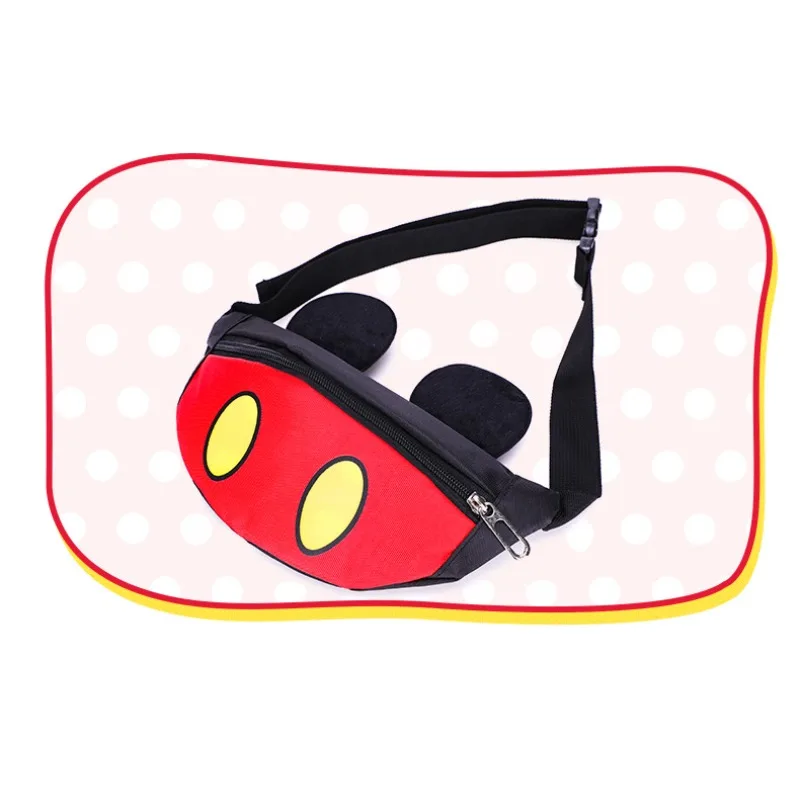 Disney Borsa a tracolla Topolino Minnie Marsupio Topolino Minnie Portafoglio Zero Ragazzi Ragazze Borsa da petto carina Creatività e interessante