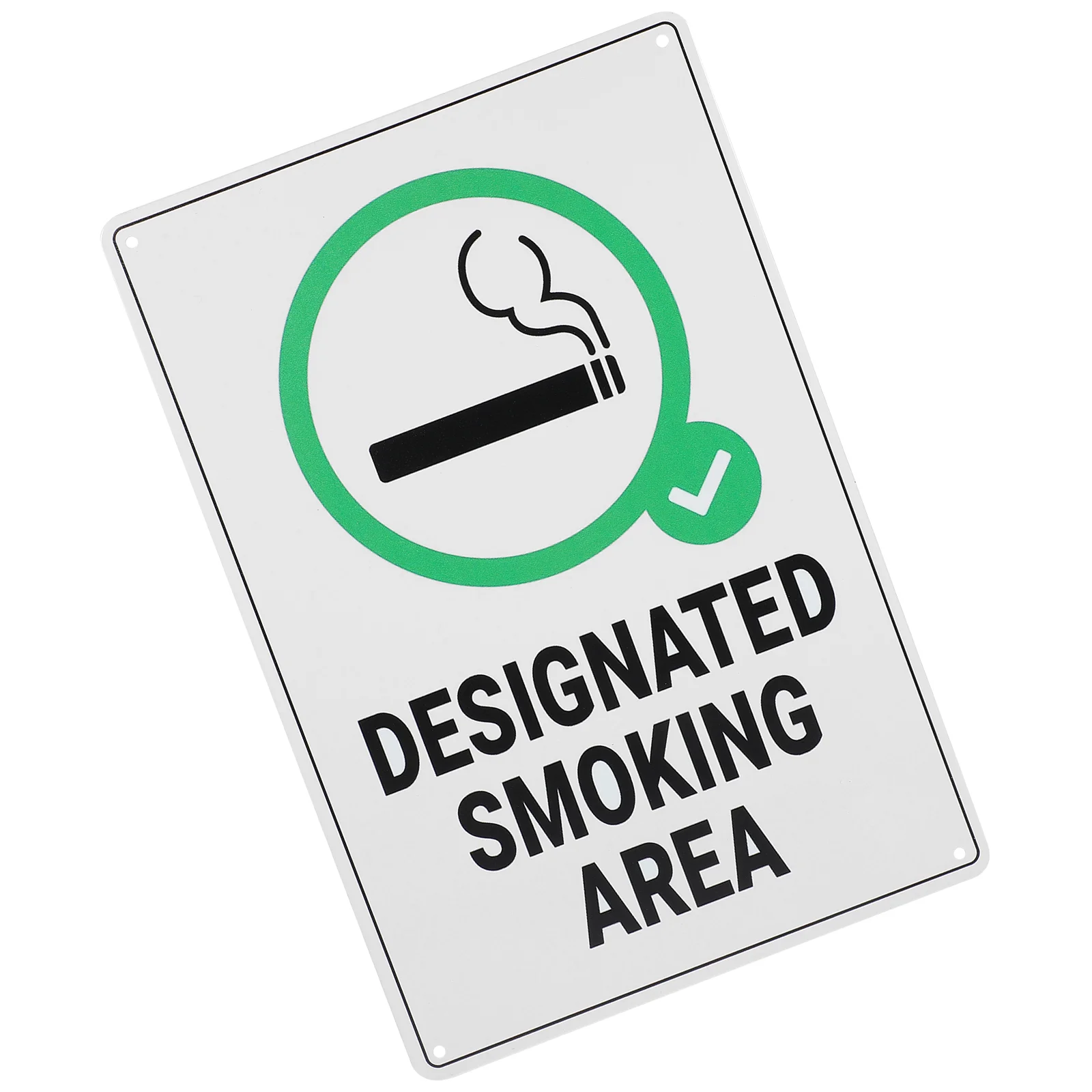 다리미 흡연 구역 보드, 창의적인 흡연 구역 표지판, 튼튼한 벽 흡연 구역 표시 표지판