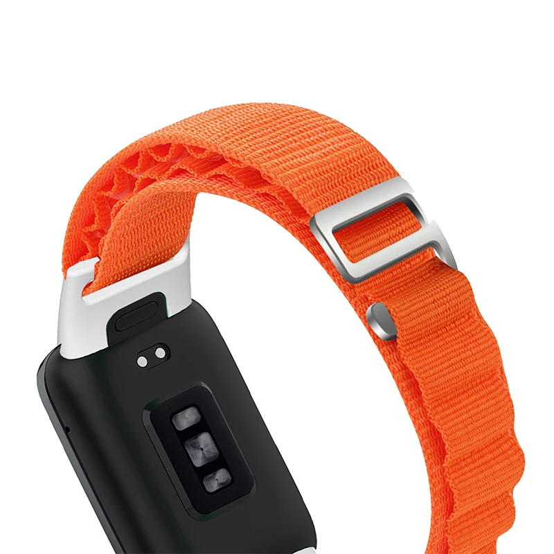 Pulseira de relógio para mi band 7 pro, pulseira de nylon de substituição para xiaomi mi band 7pro, acessórios de pulseira