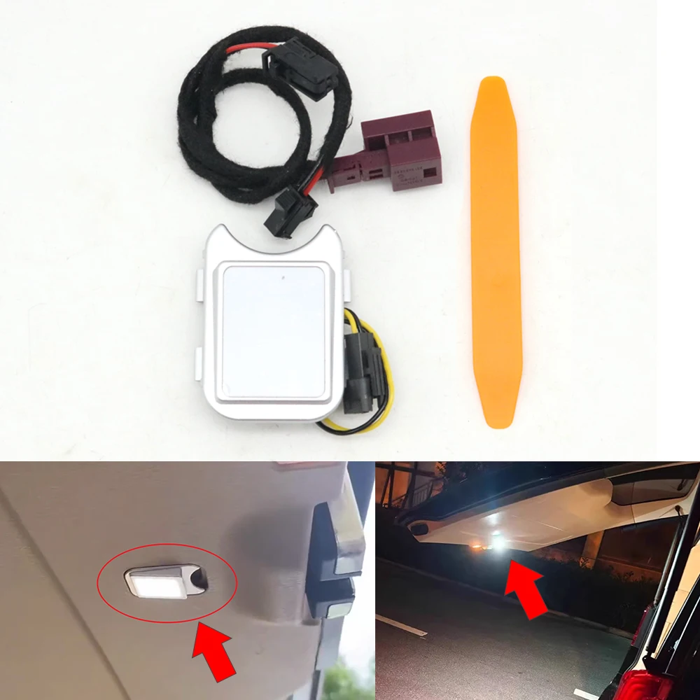 For Mercedes-Benz Vito V Class W448 W447 2016-On Tailgate Door Refit LED White Light Rear Trunk Boot Lighting Compartment Lamp