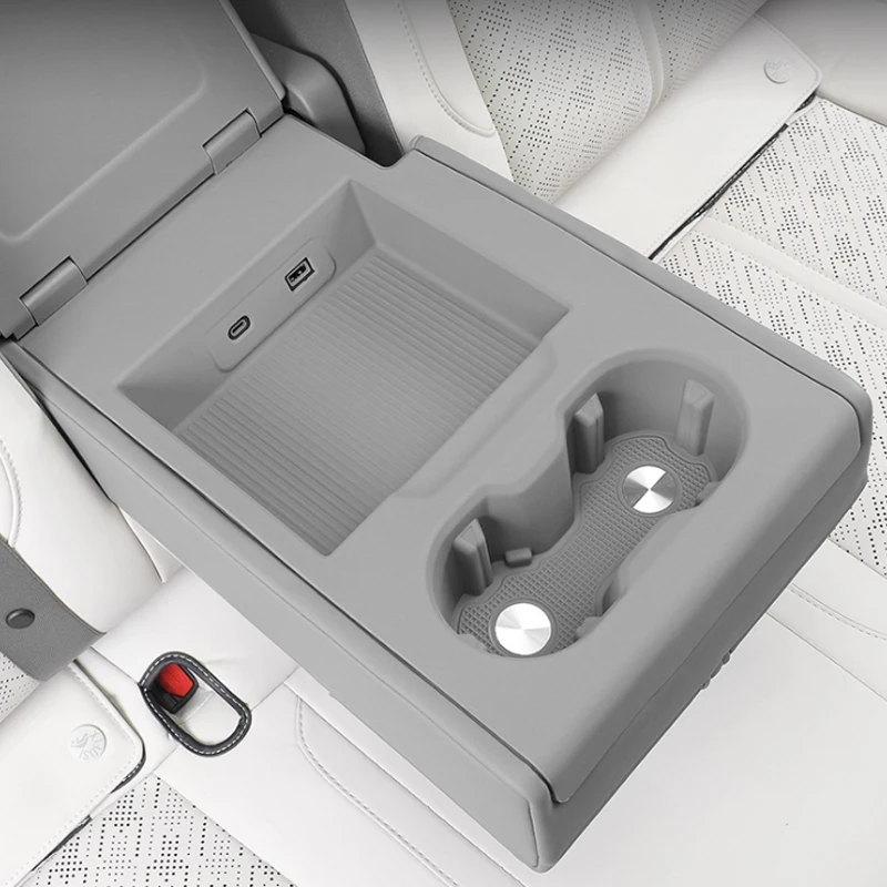 

For ZEEKR 7X 2025 2026 Silicone Pad for Rear Armrest Cup Protection Pad Interior Accessories