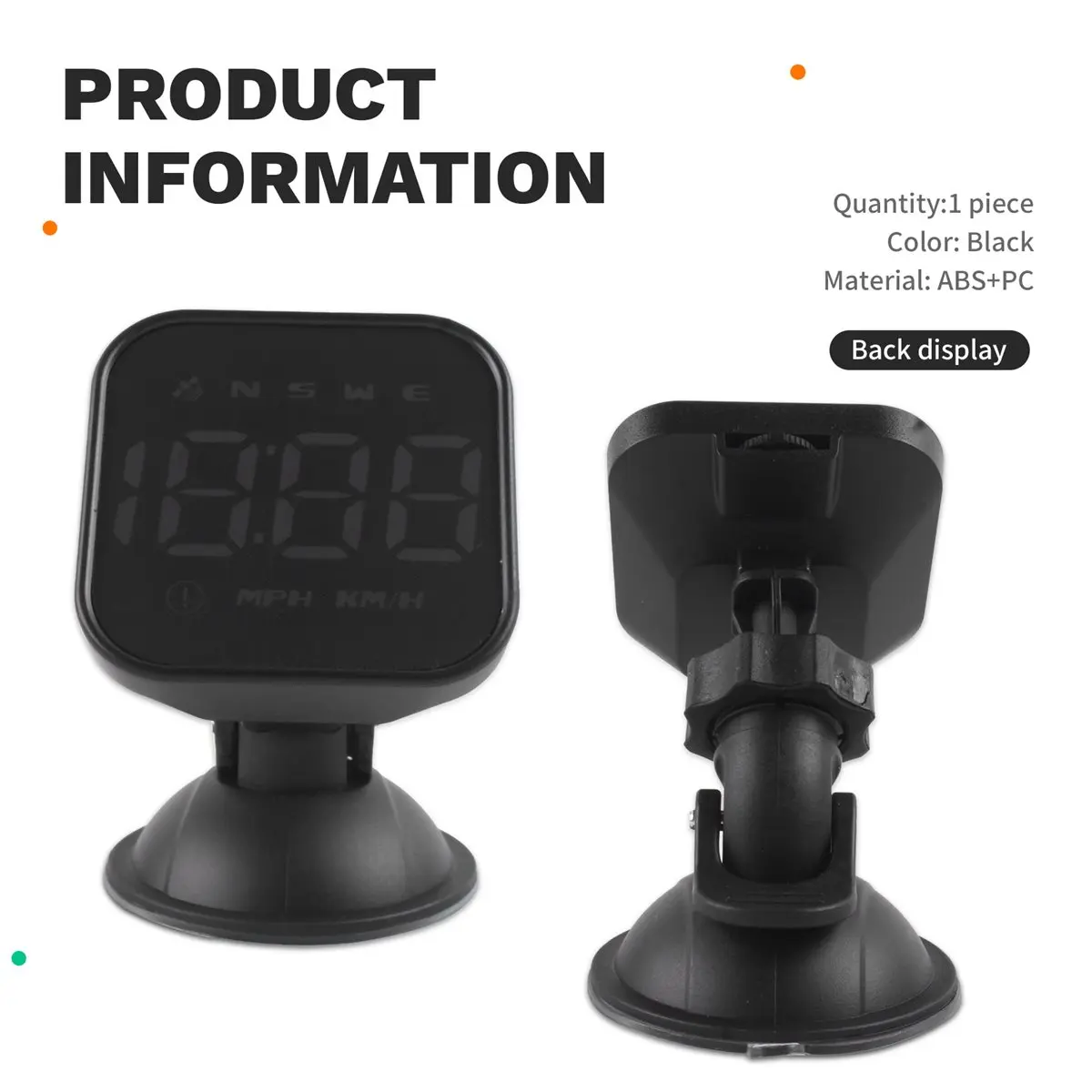 Active Phase G4 Head-Up Display LED Auto Speedometer Smart Digital Alarm Reminder GPS for HUD Car Accessories