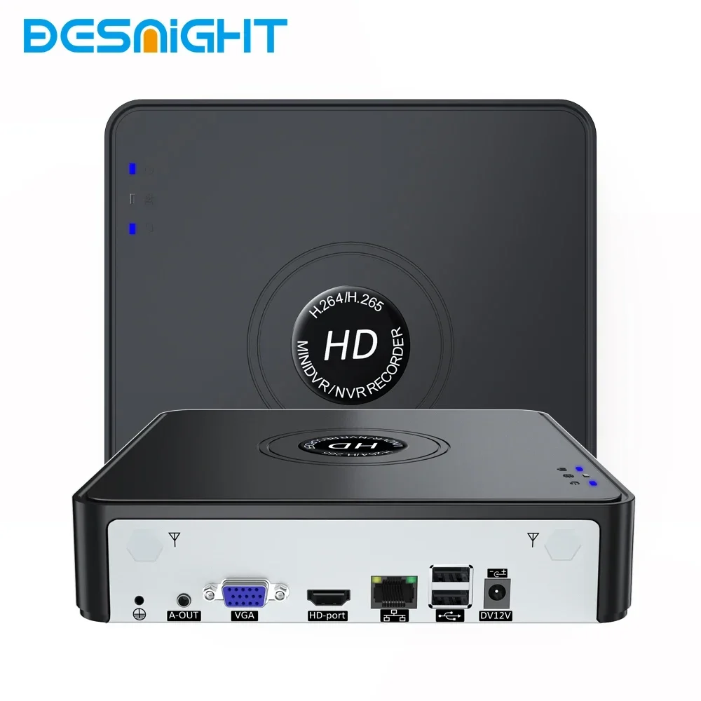 H.265 4K NVR Recorder for CCTV Security 10/16CH 4K/9/32CH 8MP Video Surveillance with Motion Detect P2P & Face Detection