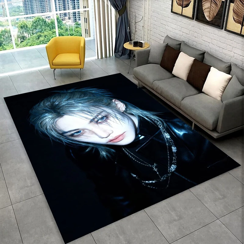 Kpop Felix Stray Kids Music star Carpet Rug for Playroom Bedroom Living Room Sofa Home Decor,kid Area Rug Non-slip Floor Mat