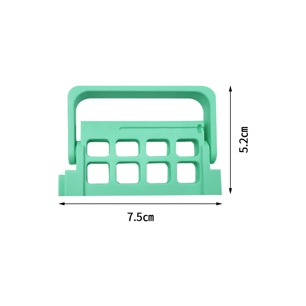 1pc 8 fori portadocumenti Endo dentale per file endodontici odontoiatria Endo Box Endo Block sterilizzazione strumento dentista autoclavabile