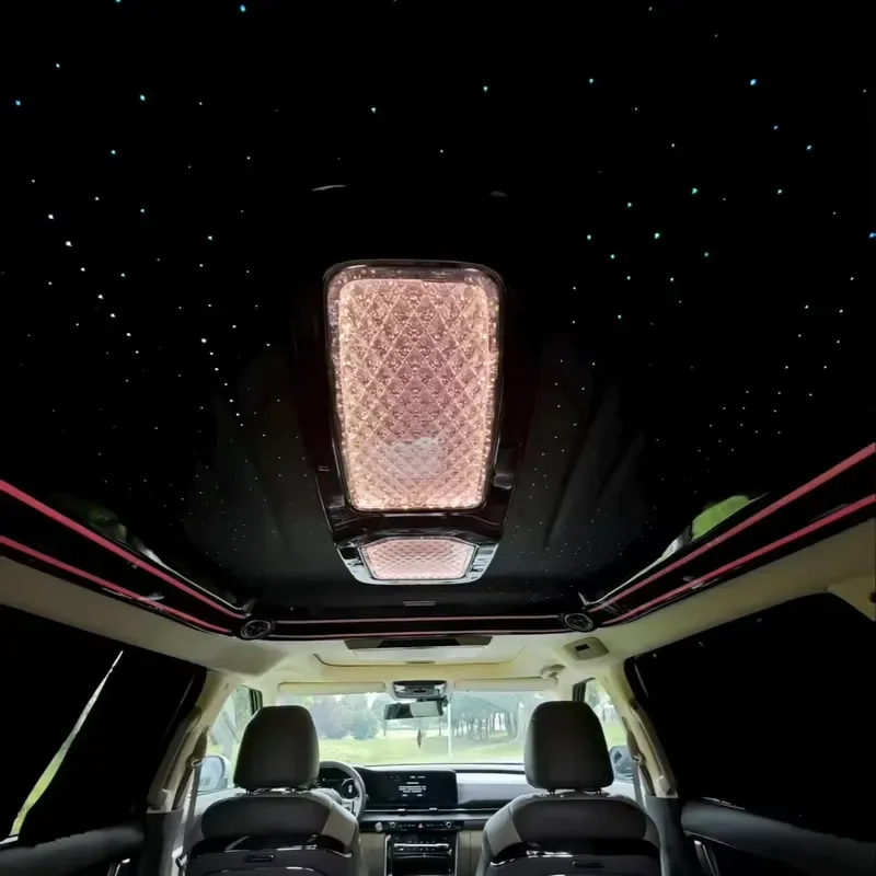 Customizable Body Kit with Crystal Ceiling Light Atmosphere Light for Cars