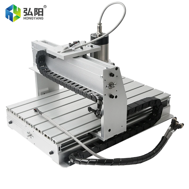 3040 CNC Engraving Machine Desktop Small Size 800W, Fully Automatic Complete Machine with Spindle Motor and Cable Chain Set view 5