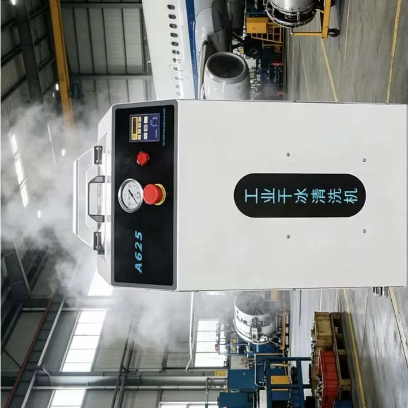 Dry Ice Cleaning Machine for Residual Ink Cleaning of Printing Mesh Roller and Chamber Scraper