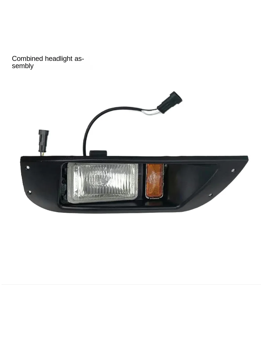 Four-Wheel Electric Golf Cart Sightseeing Car Front Composite Headlight Assembly Turn Signal Same Accessories