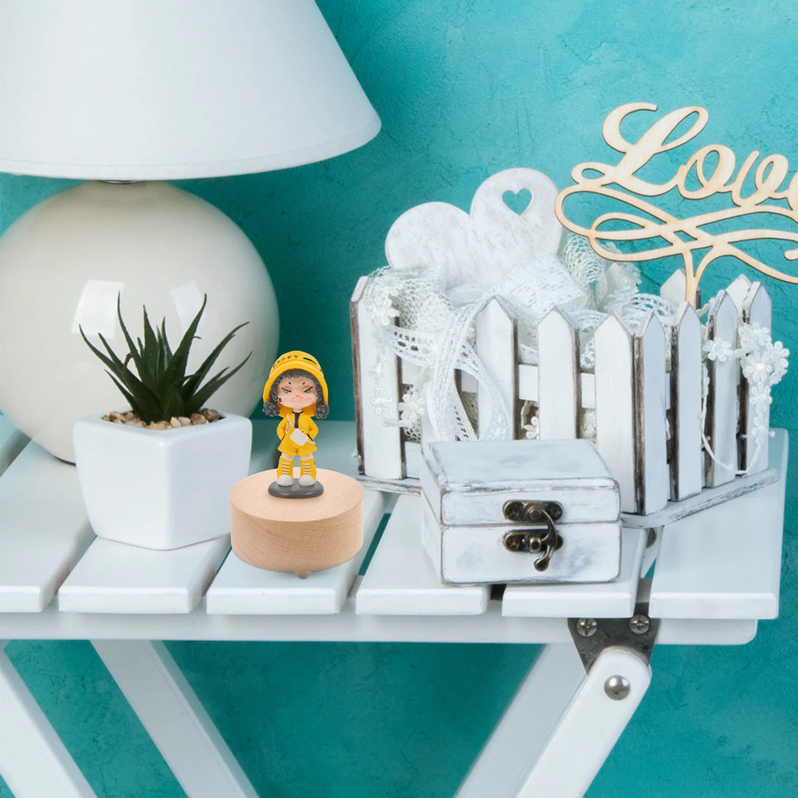 

1pcs Creative Compact Musical Base Diy Replacement Part Fine Crafted Lightweight Round Platform For Craft Lovers Home Wedding