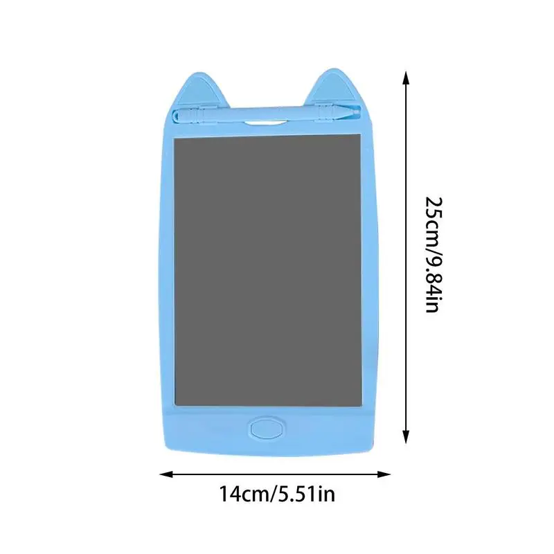 8.8 polegadas LCD Escrita Tablet Com Botão De Tela De Bloqueio Pai-filho Educação Interativa Aprendizagem Colorida Prancheta Para Crianças