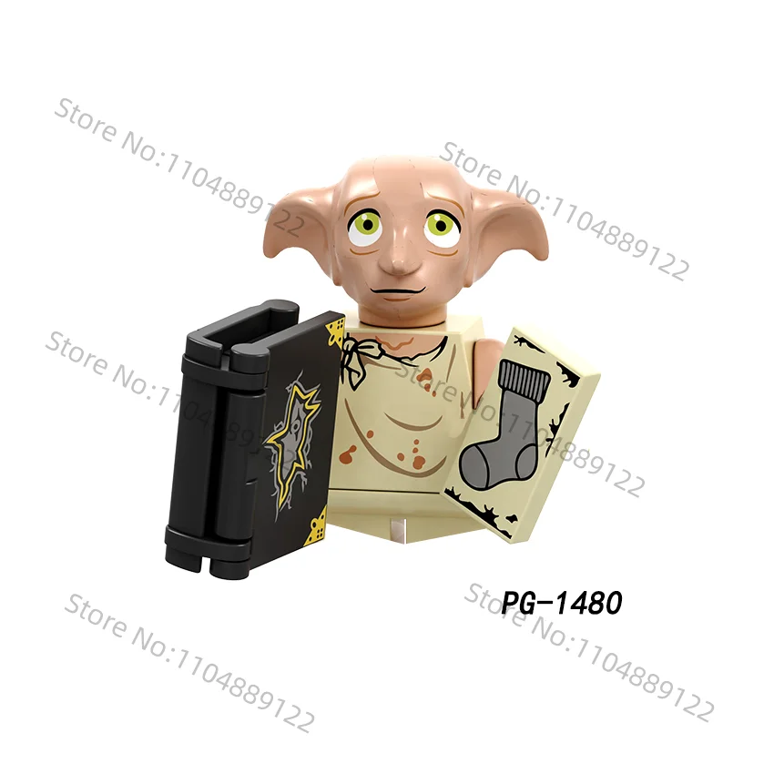 Hot Toys Harry Potter MINI Block Spielzeug Lovegood Ron Malfoy Luna Baustein Geschenk Actionfigur Puppe