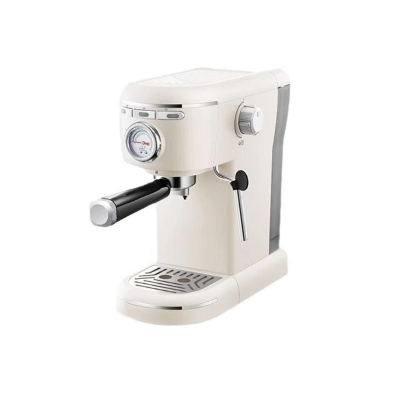 

Coffee machine household small semi-automatic with steam milk foam