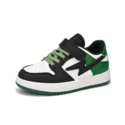 2024 nuove scarpe per bambini di lusso Sneakers per bambini Boy Girls All season Casual Leather Low Top scarpe sportive per studenti scarpe firmate