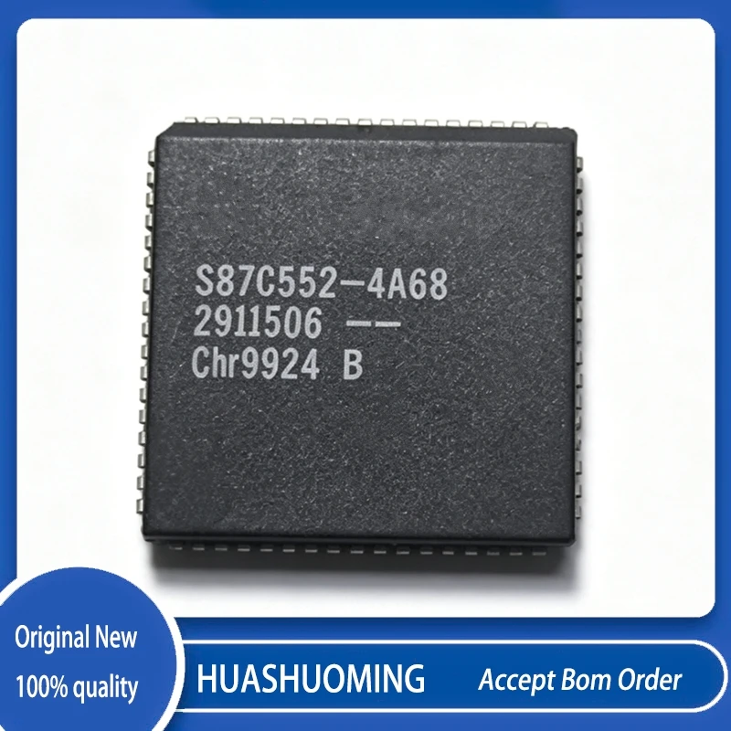1Pcs/Lot   S87C552-4A68   S87C552   PLCC-68