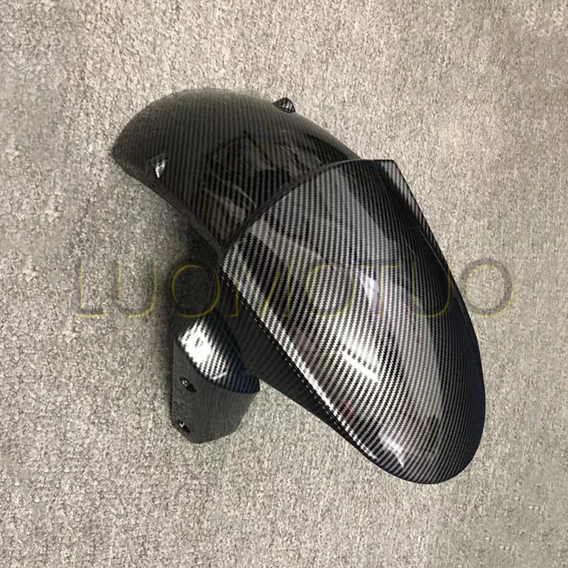 

Carbon fiber paint Fairing Front Fender Mudguard Cover Cowl Panel Fit For Kawasaki Z1000 14-17 Z1000SX 10-16 Z800