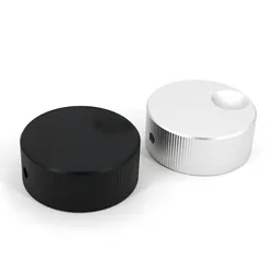 Solid Aluminum Alloy 32x13mm Audio Speaker Volume Rotary Control 6mm Dia Potentiometer Knob Cap