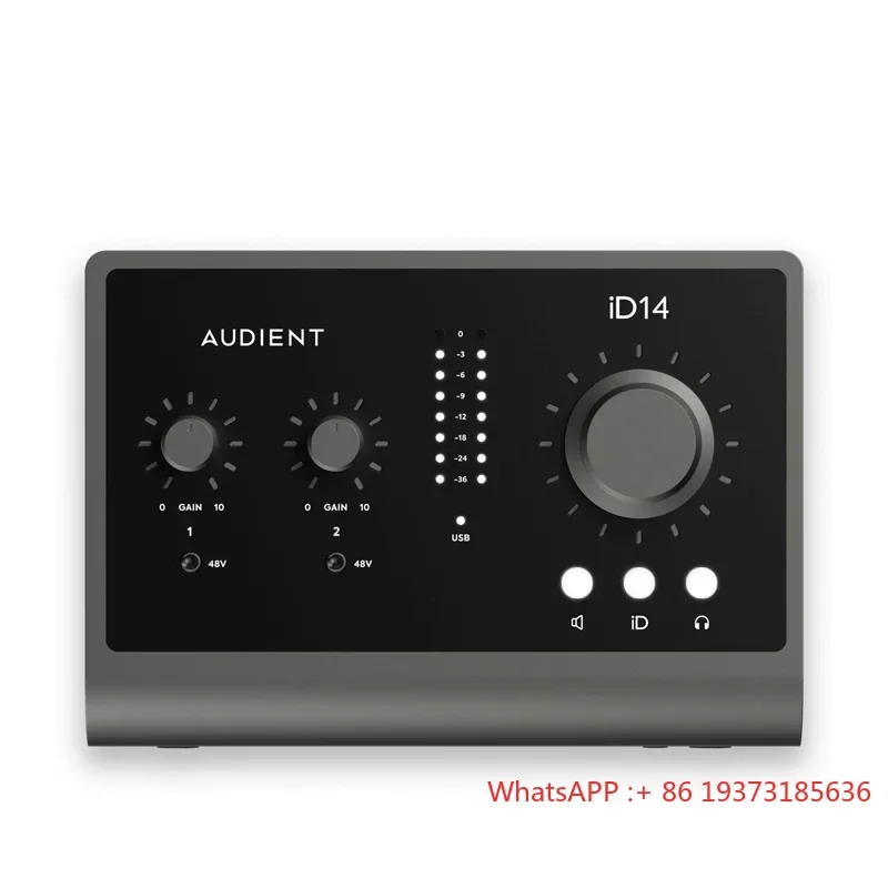 Audient iD14 MKII Second generation music arrangement / recording audio interface JFET D.I USB AD-DA Audio Interface Sound card