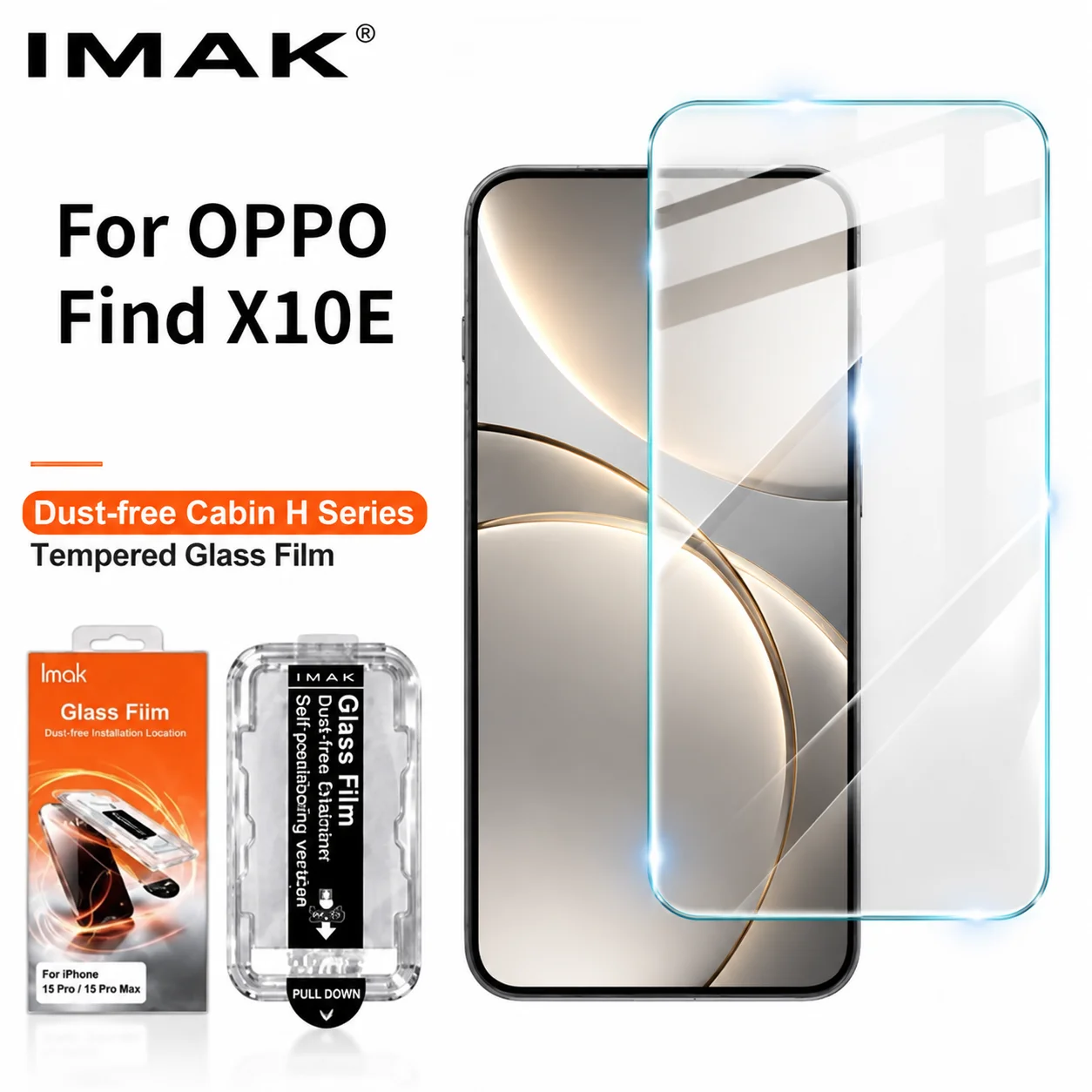 Tempered Glass For OPPO Find X10E 5G Support Fingerprint Protector Film Oleophobic Coating FM0005
