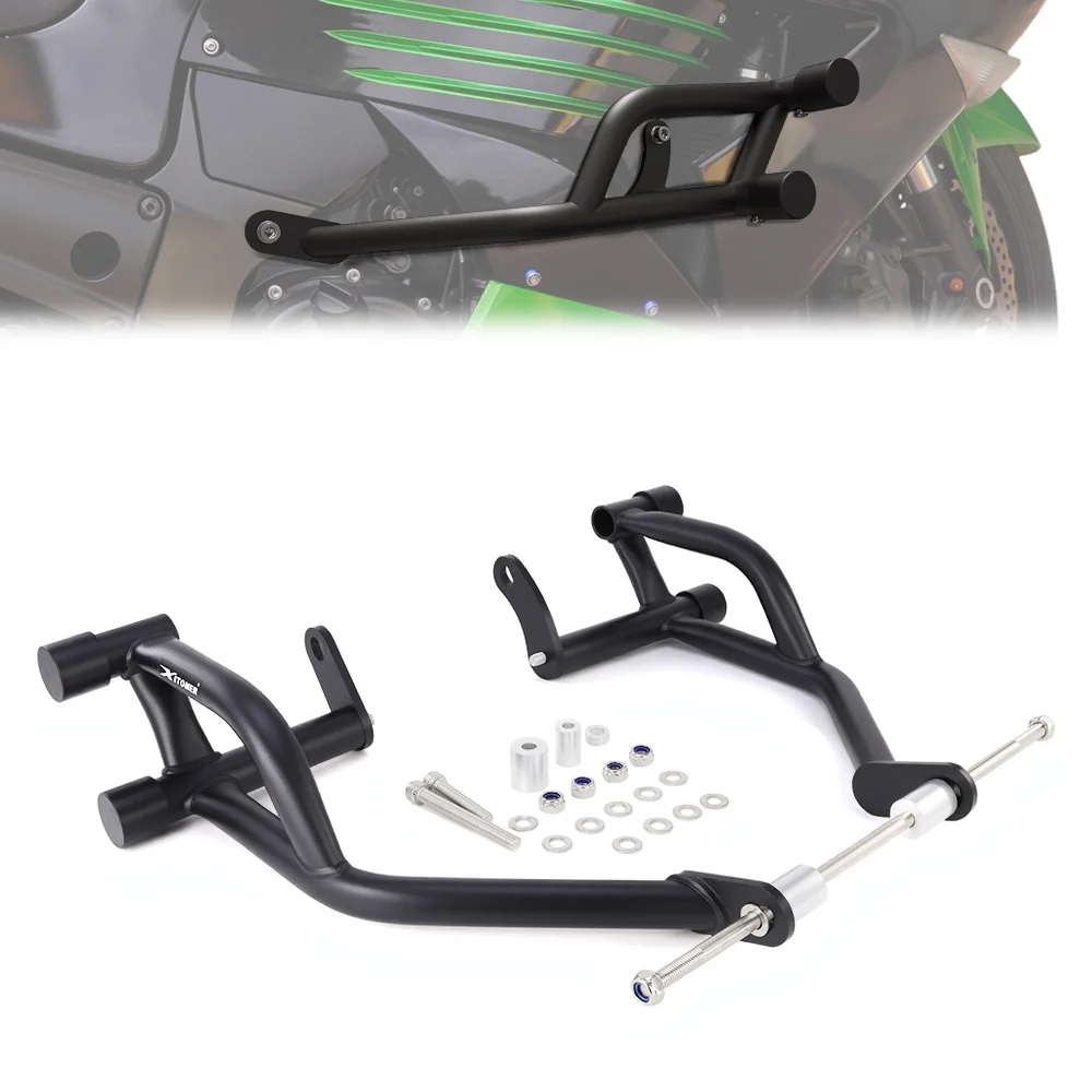 

Motorcycle Stunt Cage Crash Cage Engine Guard Highway Bars Race Rail Ninja ZX-14R 2006 2007 2008 2009 2010 2011 For Kawasaki