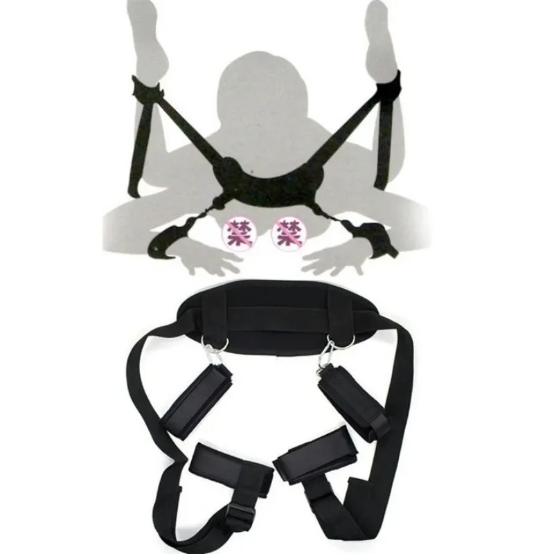 

Restraints Harness Open Legs Spreader Sexy Toys for Couples No Vibrators Sex Flirting Tied Legs Adult Accessories 18+