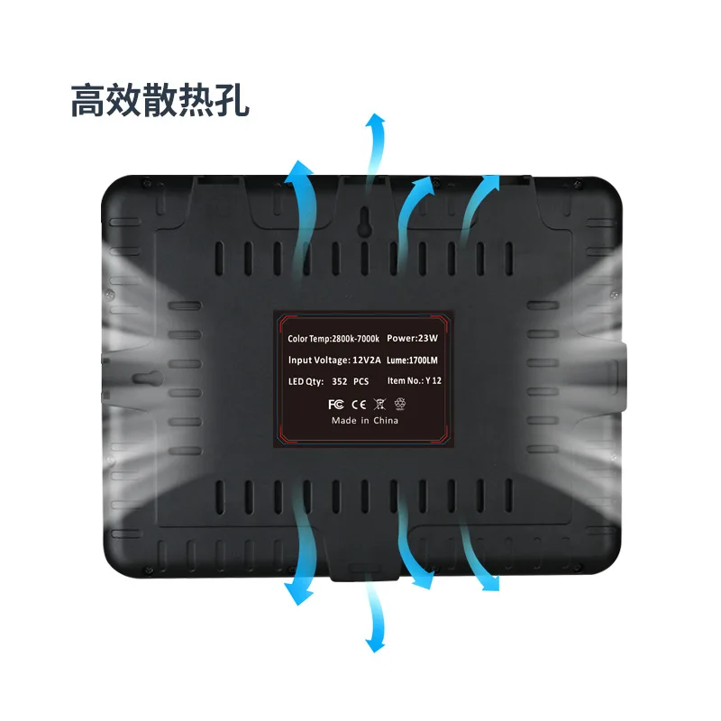 12-Zoll-Video-Lichtpaneel Livestream-Füll licht lampe Vollbild 23w Fotografie Beleuchtung für Tik Tok Youtube Video-Erstellung