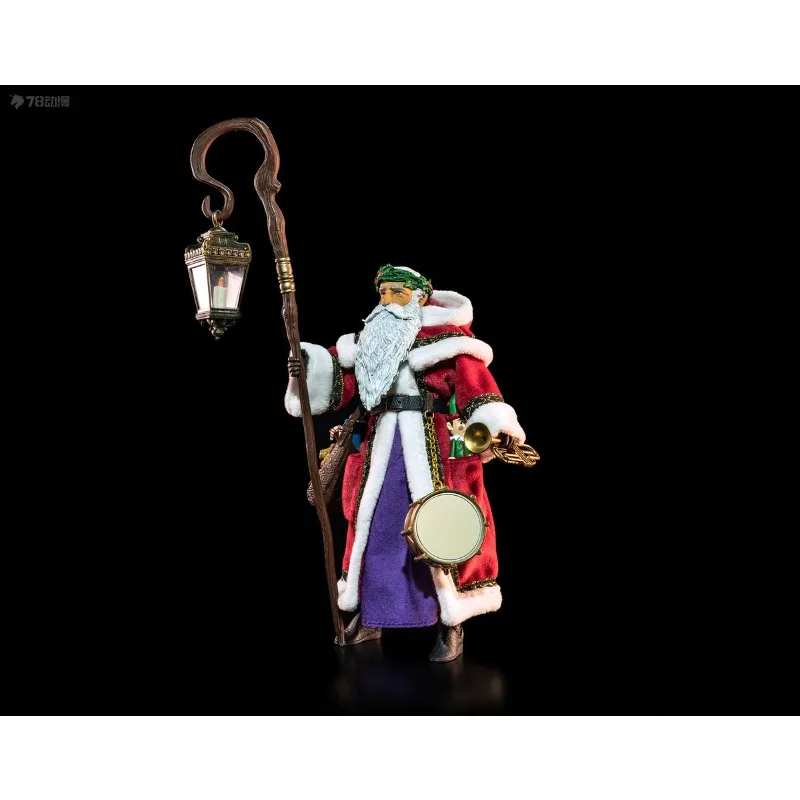 Vier Ruiters Studios Origineel product Figura Obscura-serie Kerstman en Headless Knight Set Groen afgewerkt Model Collectibles
