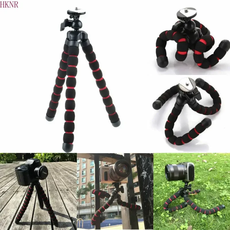 Camera Accessories Sponge Iphone Tripod for Canon Nikon Sony Gopro Hero 8 7 6 Mobile High Quality Octopus Flexible Tripod Stand