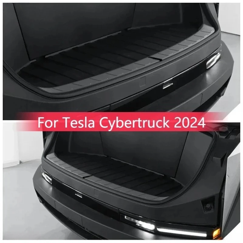 

Front Trunk Threshold Strip for Tesla Cybertruck 2026 TPE Bumper Trunk Door Sill Protection Strip Car Modification Accessories