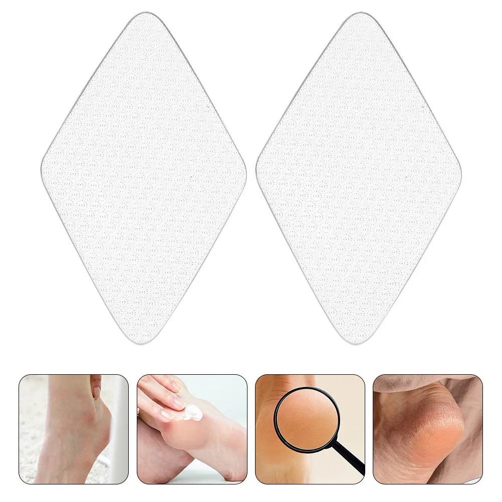 

Набор из 2 стеклянных пилок для ног, удаления мозолей и огрубевшей кожи, инструмент для ухода за стопами, скрабер для педикюра, терка для мягких стоп, для домашнего использования