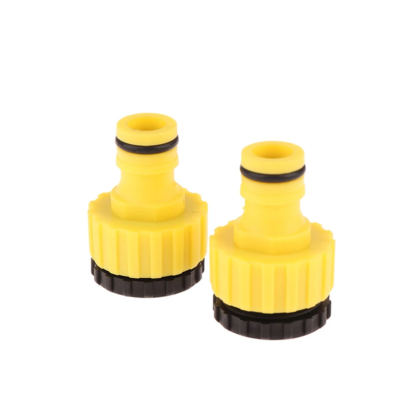 2pcs Plastic Faucet Universal Water Pipe Butt Repairer Faucet Converter Connector Accessories